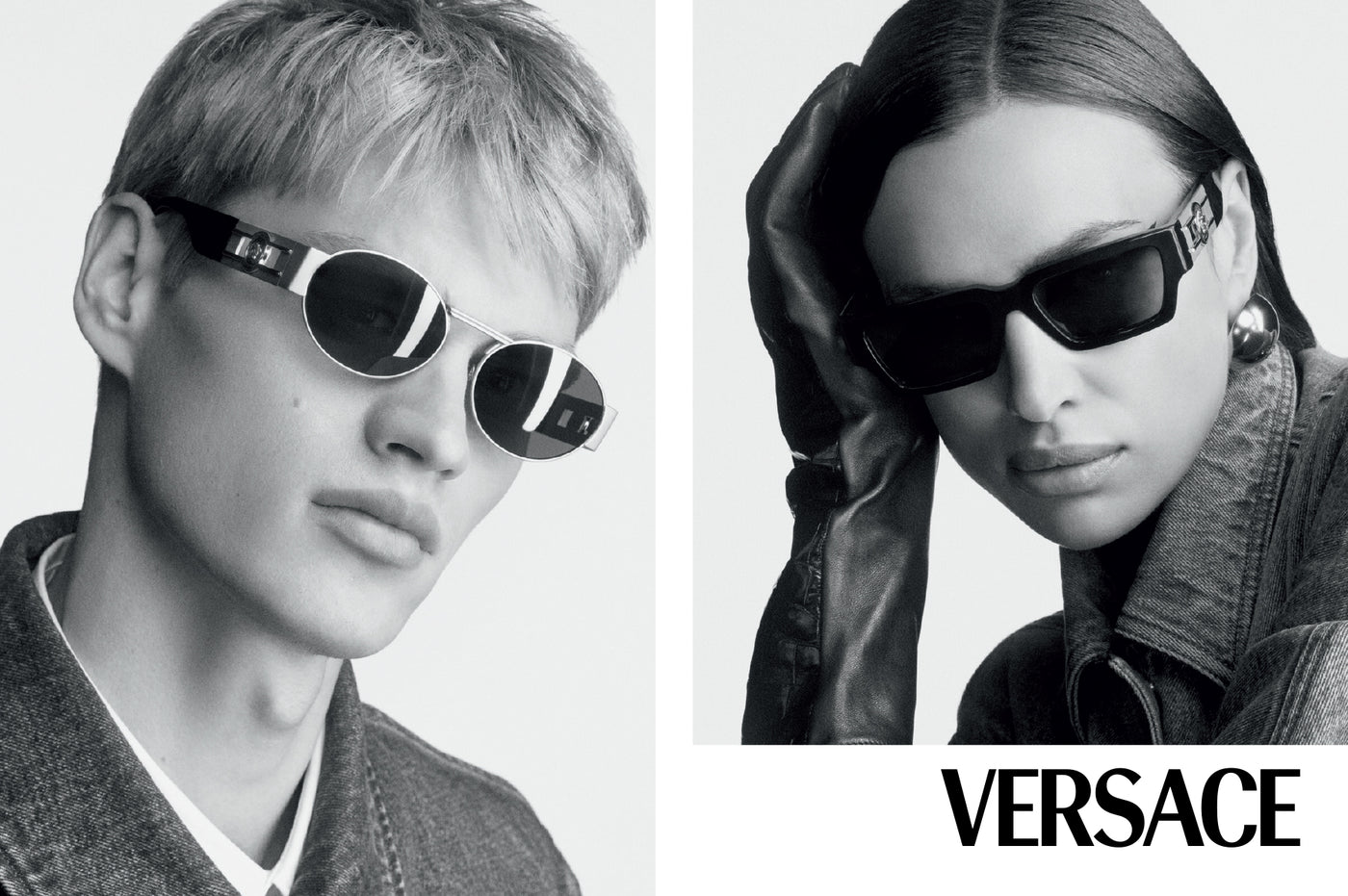 Square frame sunglasses, Versace | GQ India